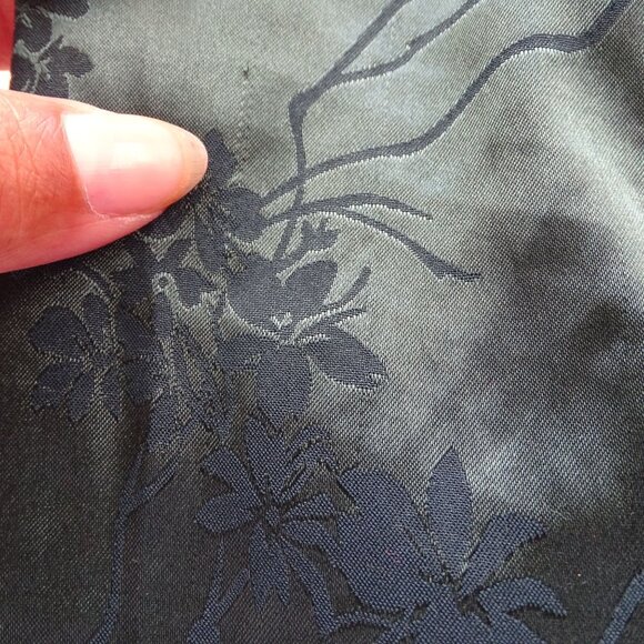 Shein Green Floral Pattern Crop Cami Tank Top Women Size S Adjust Straps FLAW - Picture 12 of 12